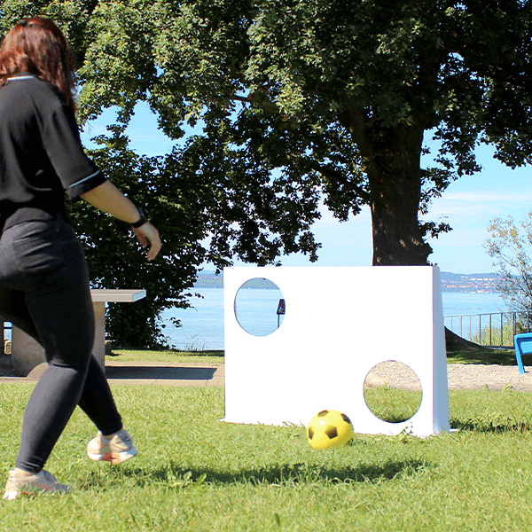 Torwandset mit Softball, unbedruckt