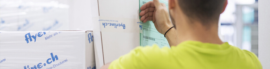 Flyerline Schweiz AG - Versandaufteilung Flyerline Schweiz AG - Versandaufteilung