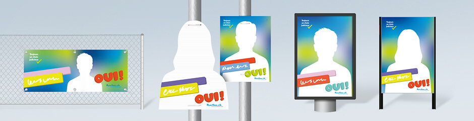 Publicité électorale de Flyerline