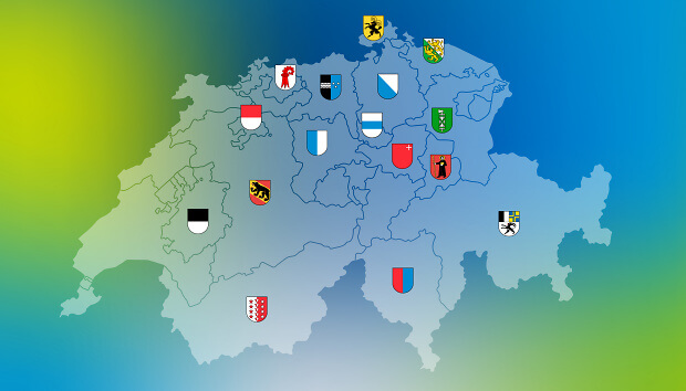 Schweizer Karte 620x354px