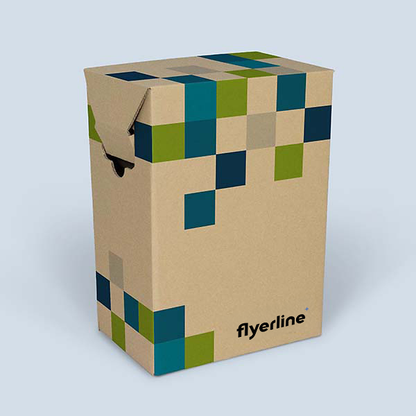 Custom-printable brown 6-bottle cardboard wine box for wine gifts