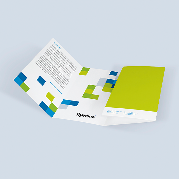 Custom-printable Self-Mailer - Letter Fold for promotional mailings
