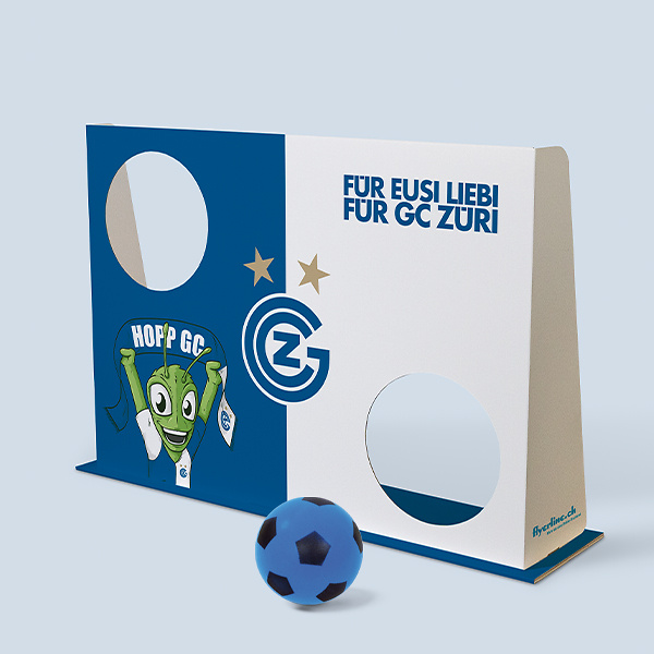 Goal Wall Set with Soft Ball, Grasshopper Club Zürich print for leisure and events