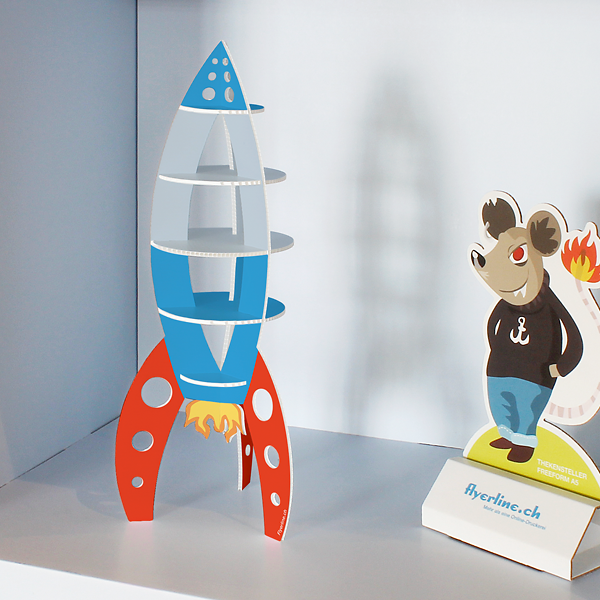 Impression 3D Fusée Tintin (Tintin Rocket) • Fabriqué avec une