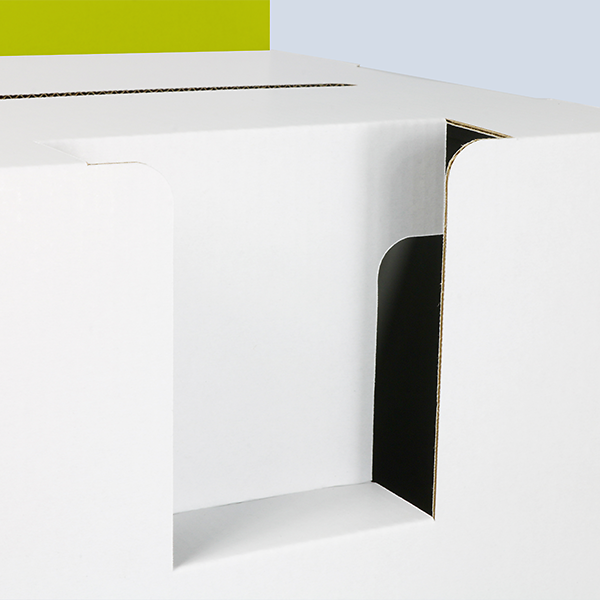 CH Produkt Slider Bild Wettbewerbsurne Hoch mit Flyerhalterung Bild3