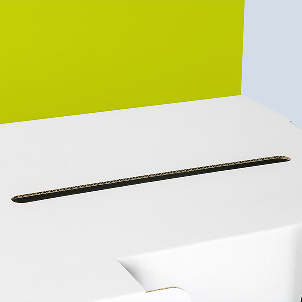 CH Produkt Slider Bild Wettbewerbsurne Hoch mit Flyerhalterung Bild2